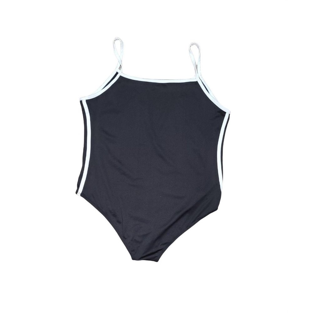 Basic Black Strappy Bodysuit - image 4